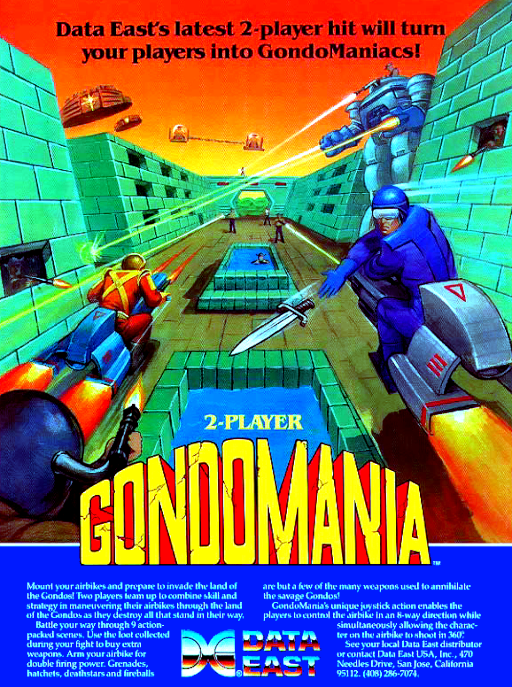 Gondomania (US) MAME2003Plus Game Cover